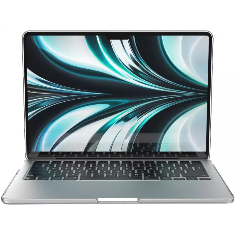 Speck Smartshell Macbook Air 13 M2 (2022) Clear, kietas apsauginis dėklas, 33 cm (13 colių)