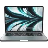 Speck SmartShell MacBook Air 13 M2 (2022) Obsidian, kietas dėklas, 33 cm (13 colių)