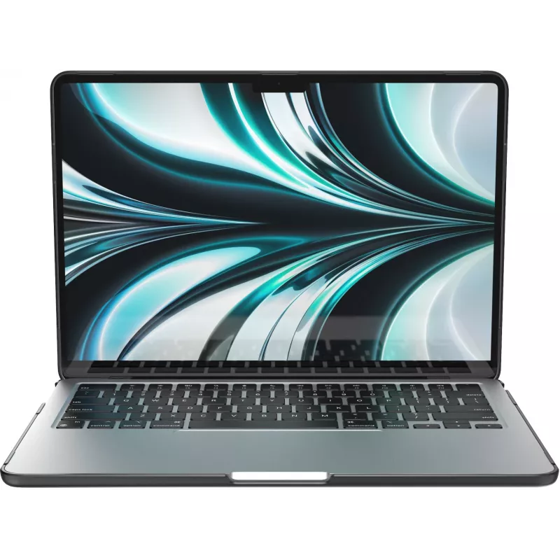 Speck SmartShell MacBook Air 13 M2 (2022) Obsidian, kietas dėklas, 33 cm (13 colių)
