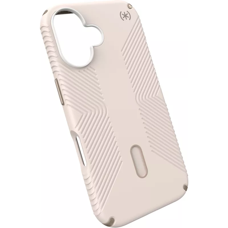 Speck Presidio2 Grip + ClickLock Apple iPhone 16 Bleached Bone - su „Microban“