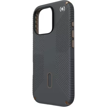 Speck Presidio2 Grip + ClickLock Apple iPhone 16 Pro Anglies pilka – su Microban