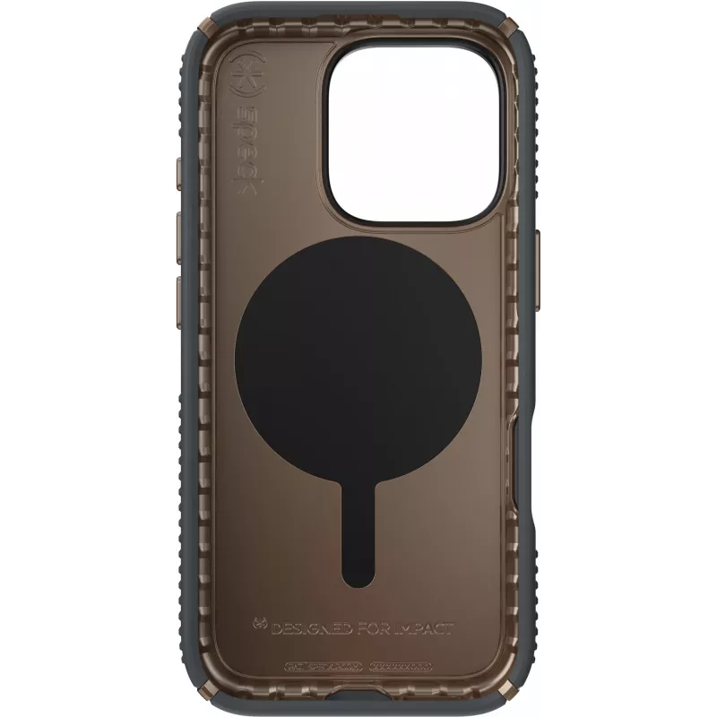 Speck Presidio2 Grip + ClickLock Apple iPhone 16 Pro Anglies pilka – su Microban