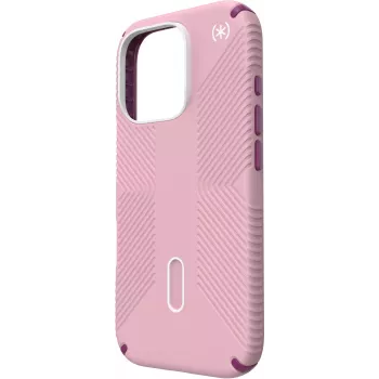Speck Presidio2 Grip + ClickLock Apple iPhone 16 Pro Wednesday Pink - su Microban