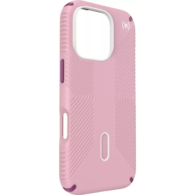 Speck Presidio2 Grip + ClickLock Apple iPhone 16 Pro Wednesday Pink - su Microban