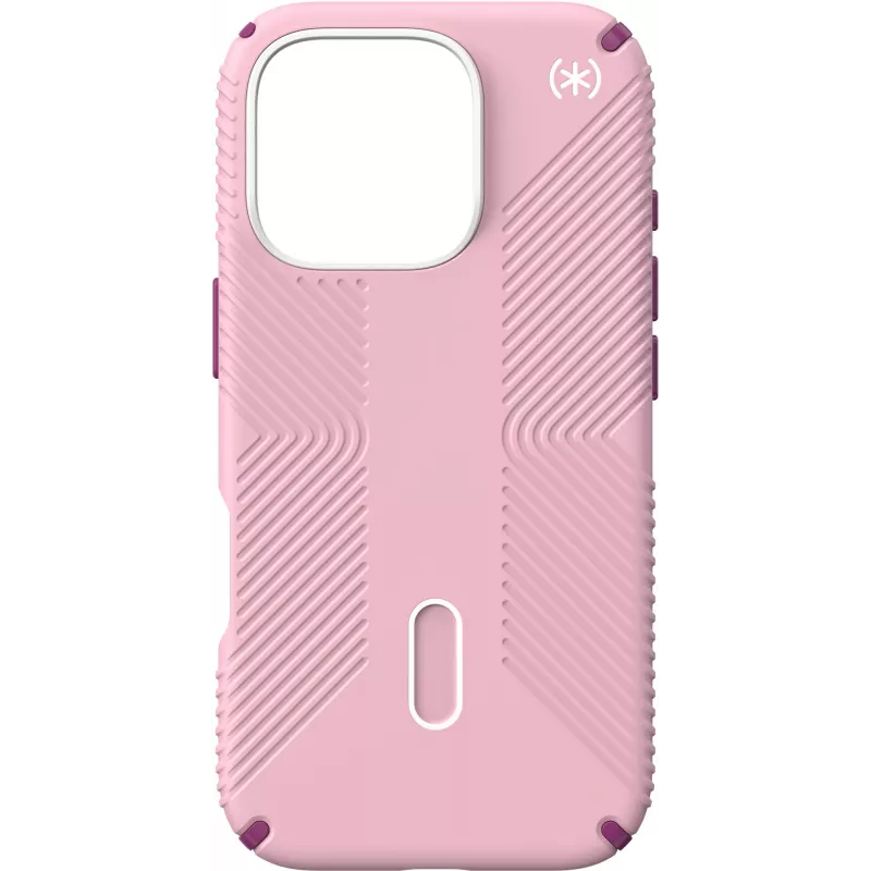 Speck Presidio2 Grip + ClickLock Apple iPhone 16 Pro Wednesday Pink - su Microban