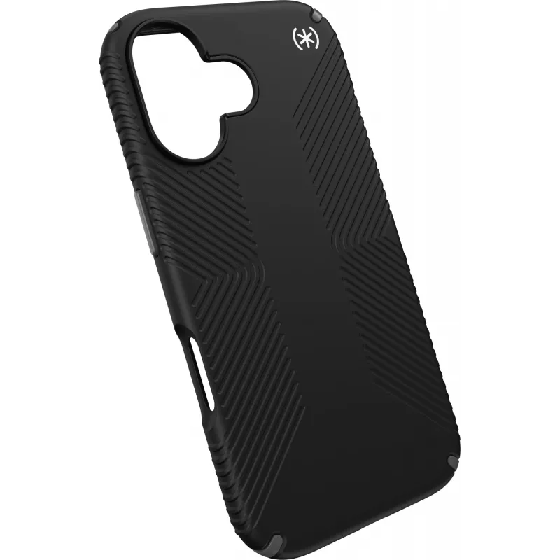 Speck Presidio2 Grip + MS Apple iPhone 17 Juoda - su Microban