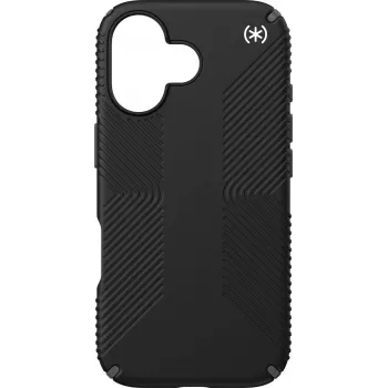 Speck Presidio2 Grip + MS Apple iPhone 17 Juoda - su Microban