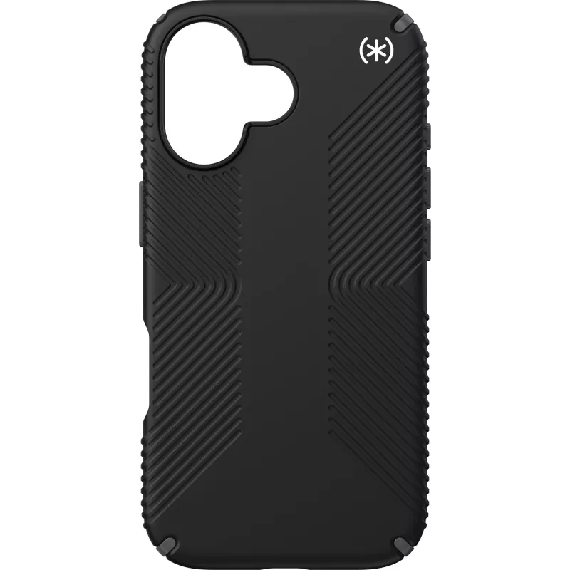 Speck Presidio2 Grip + MS Apple iPhone 17 Juoda - su Microban