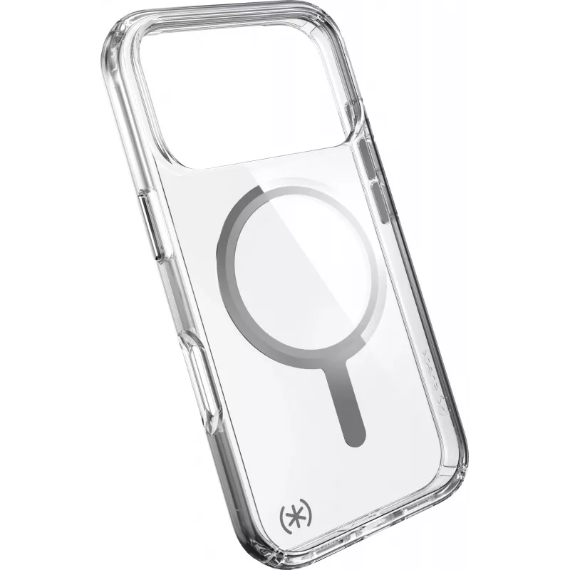 Speck Presidio Perfect Clear dėklas MagSafe iP 17 Pro
