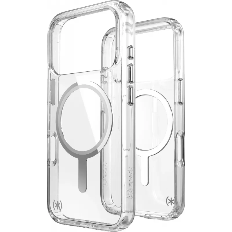 Speck Presidio Perfect Clear dėklas MagSafe iP 17 Pro