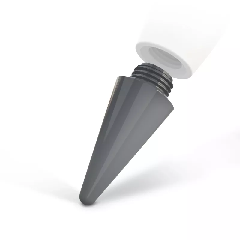 ZAGG Pro Stylus 2 (keičiami antgaliai), antgalis, pilkas, ZAGG Pro Stylus 2