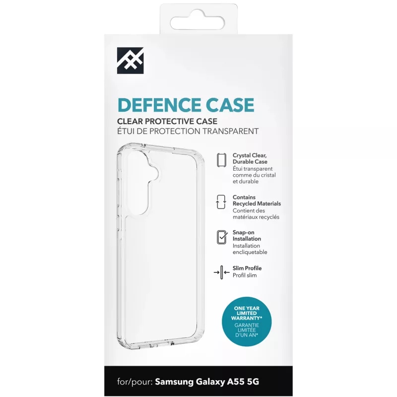 IFROGZ Defence mobiliojo telefono dėklas 16,8 cm (6,6 colio) Užvalkalas Skaidrus