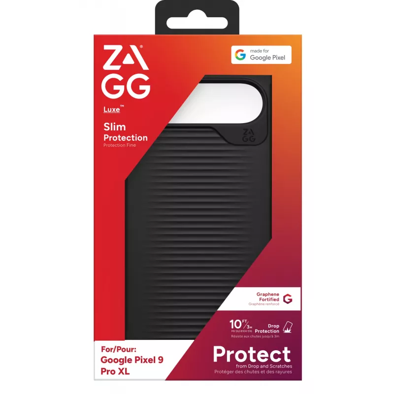 ZAGG Luxe mobiliojo telefono dėklas 17,3 cm (6,8 col.) Dangtelis Juodas