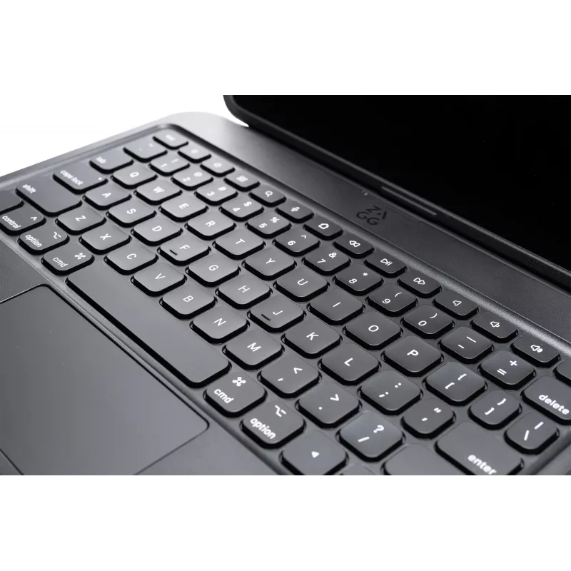ZAGG Tough Keys-Apple-iPad 10-os kartos/A16-Juoda-Šiaurės šalių (B2B Brown Box)