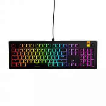 Glorious Gaming GMMK 3 HE 100% Paruošta naudoti laidinė juoda - US, Laidinė, USB, Mechaninė, QWERTY, RGB LED, Juoda