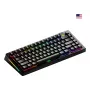 Glorious Gaming GMMK 3 PRO 75% Prebuilt Wireless Juoda - US, Laidinis ir belaidis, USB + RF belaidis + Bluetooth, Mechaninė, QWERTY, RGB LED, Juoda