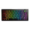 Glorious Gaming GMMK 3 PRO 75% Prebuilt Wireless Juoda - US, Laidinis ir belaidis, USB + RF belaidis + Bluetooth, Mechaninė, QWERTY, RGB LED, Juoda