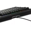 Glorious Gaming GMMK 3 PRO 75% iš anksto surinkta laidinė juoda - FR, laidinis, USB, mechaninė, AZERTY, RGB LED, juoda