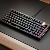 Glorious Gaming GMMK 3 HE 75% iš anksto surinkta, laidinė, juoda – FR, laidinė, USB, mechaninė, AZERTY, RGB LED, juoda