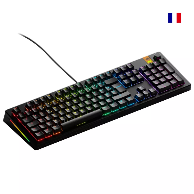 Glorious Gaming GMMK 3 HE 100% iš anksto surinkta laidinė juoda - FR