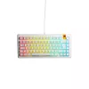 Glorious Gaming GMMK 3 HE 75% Prebuilt Wired White - FR, Laidinis, USB, Mechaninė, AZERTY, RGB LED, Balta
