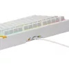 Glorious Gaming GMMK 3 HE 75% Prebuilt Wired White - FR, Laidinis, USB, Mechaninė, AZERTY, RGB LED, Balta