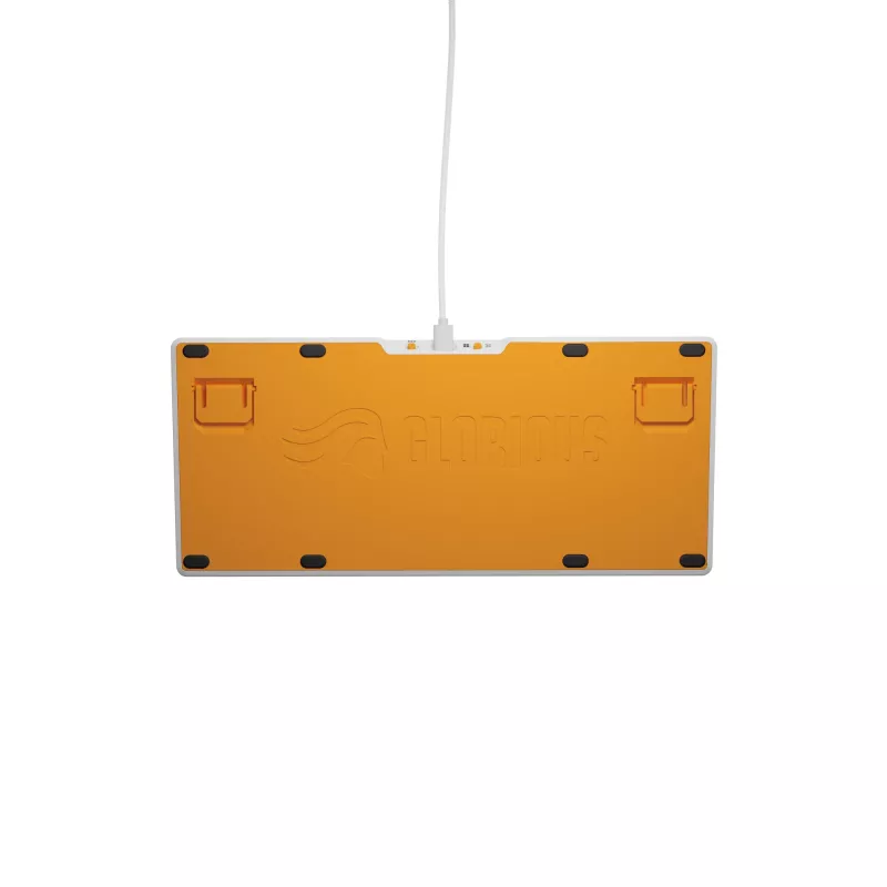 Glorious Gaming GMMK 3 HE 75% Prebuilt Wired White - FR, Laidinis, USB, Mechaninė, AZERTY, RGB LED, Balta