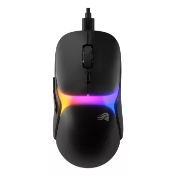 Glorious Gaming Model O3 laidinis žaidimų pelė - itin lengvas 54 g svoris, 130 mln. paspaudimų optiniai jungikliai, 30K DPI BAMF 3.0 jutiklis, 750 IPS sekimas, 50G pagreitis, palaiko visų tipų suėmimą - juoda