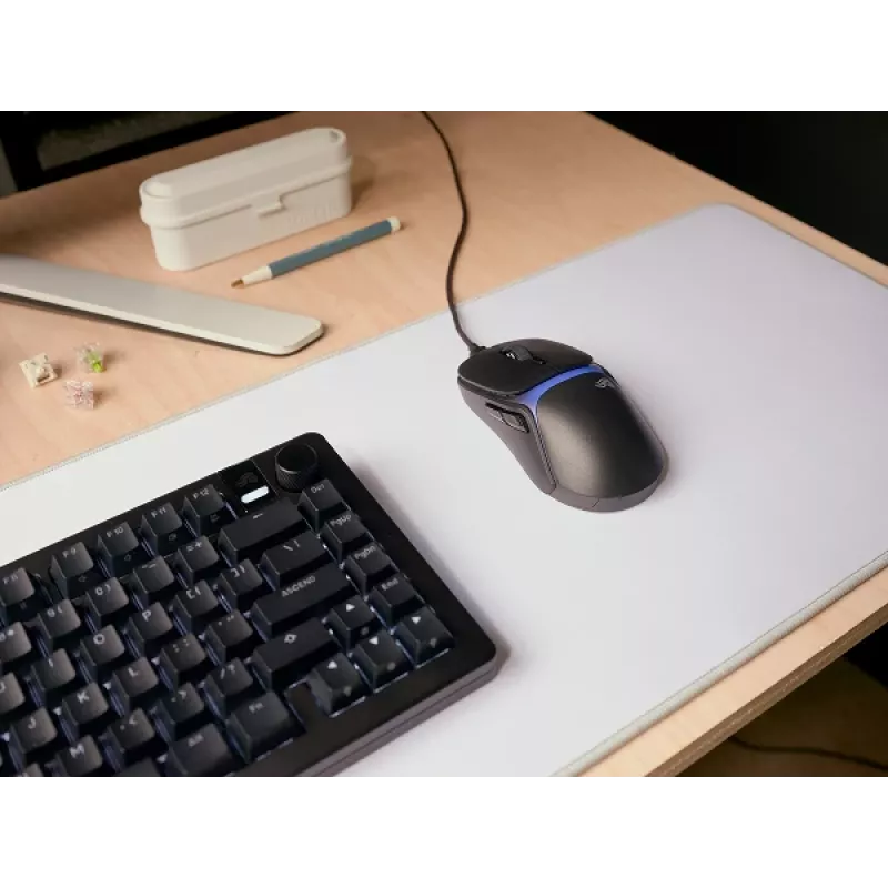 Glorious Gaming Model O3 laidinis žaidimų pelė - itin lengvas 54 g svoris, 130 mln. paspaudimų optiniai jungikliai, 30K DPI BAMF 3.0 jutiklis, 750 IPS sekimas, 50G pagreitis, palaiko visų tipų suėmimą - juoda