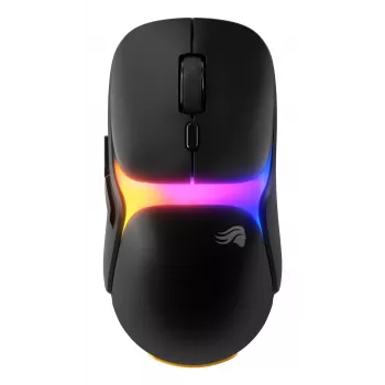 Glorious Gaming Model O3 belaidis žaidimų pelė - InfinitePlay keičiamų baterijų sistema, 8k apklausa, 130 mln. paspaudimų optiniai jungikliai, itin lengva 66g, 30K DPI optinis jutiklis, RGB - juoda