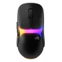 Glorious Gaming Model O3 belaidis žaidimų pelė - InfinitePlay keičiamų baterijų sistema, 8k apklausa, 130 mln. paspaudimų optiniai jungikliai, itin lengva 66g, 30K DPI optinis jutiklis, RGB - juoda