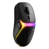 Glorious Gaming Model O3 belaidis žaidimų pelė - InfinitePlay keičiamų baterijų sistema, 8k apklausa, 130 mln. paspaudimų optiniai jungikliai, itin lengva 66g, 30K DPI optinis jutiklis, RGB - juoda