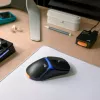 Glorious Gaming Model O3 belaidis žaidimų pelė - InfinitePlay keičiamų baterijų sistema, 8k apklausa, 130 mln. paspaudimų optiniai jungikliai, itin lengva 66g, 30K DPI optinis jutiklis, RGB - juoda