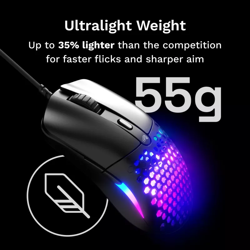Glorious Gaming Model O Eternal pelė dešiniarankiams USB Type-A optinė 12000 DPI