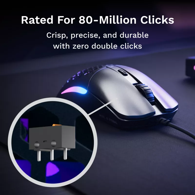 Glorious Gaming Model O Eternal pelė dešiniarankiams USB Type-A optinė 12000 DPI