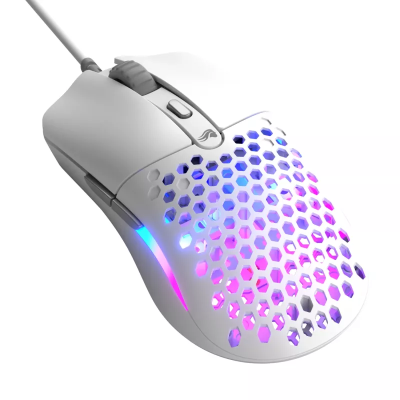 „Glorious Gaming Model O Eternal“ pelė, dešiniarankiams, USB Type-A, optinė, 12000 DPI