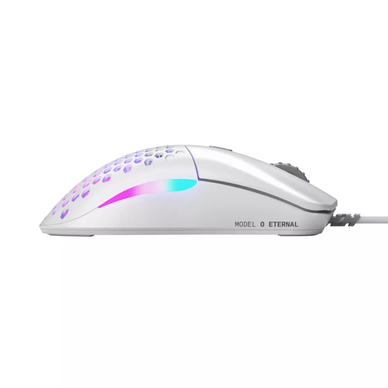 „Glorious Gaming Model O Eternal“ pelė, dešiniarankiams, USB Type-A, optinė, 12000 DPI