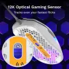 „Glorious Gaming Model O Eternal“ pelė, dešiniarankiams, USB Type-A, optinė, 12000 DPI