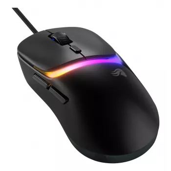 Glorious Gaming Model D3 laidinė žaidimų pelė – itin lengva 57 g, optiniai jungikliai 130 mln. paspaudimų, 30K DPI BAMF 3.0 jutiklis, 750 IPS sekimas, 50G pagreitis, palaiko visus sugriebimo tipus – juoda