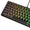 Glorious Gaming GMBK 75% klaviatūra USB AZERTY prancūziška Juoda