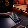 Glorious Gaming GMBK 75% klaviatūra USB AZERTY prancūziška Juoda