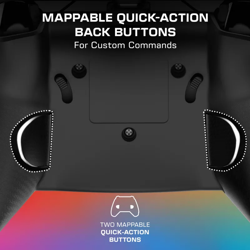 Žaidimų pultelis Turtle Beach Afterglow Ignite Laidinis RGB Valdiklis Individualizuojamas RGB Perprogramuojami Mygtukai