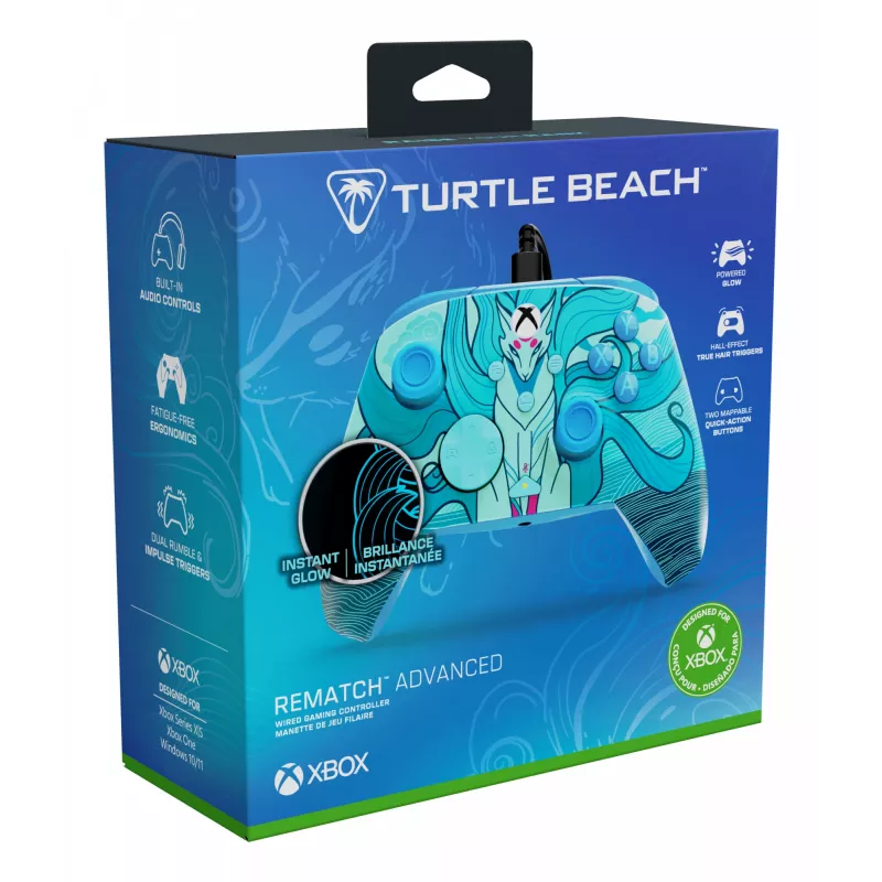 Žaidimų pultelis Turtle Beach Rematch Advanced Wired 2025 USB įvairiaspalvis Xbox One Xbox One S Xbox One X