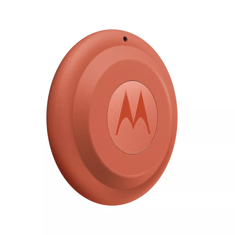 Finder Motorola moto tag 2 — universalus seklys, oranžinė, CR2032 baterija, iki 14400 val., 7,4 g, Ø 31,9 mm, 8 mm