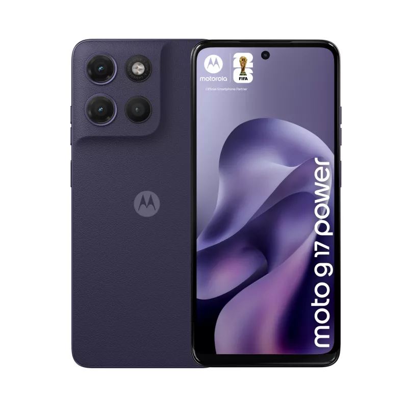 Motorola moto g17 power 17,1 cm (6,72 col.) hibridinis dviejų SIM kortelių Android 15 USB Type-C 8 GB 256 GB 6000 mAh violetinis
