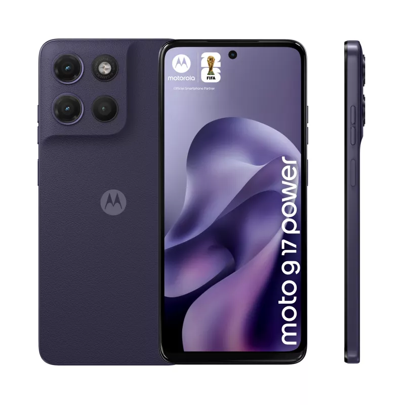 Motorola moto g17 power 17,1 cm (6,72 col.) hibridinis dviejų SIM kortelių Android 15 USB Type-C 8 GB 256 GB 6000 mAh violetinis
