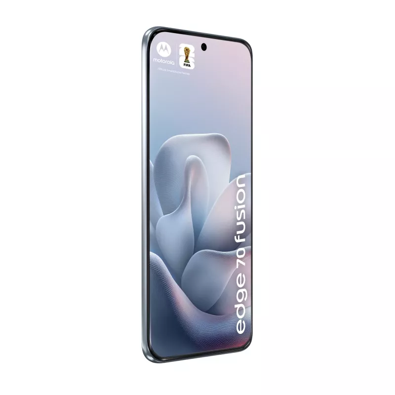 Išmanusis telefonas Motorola edge 70 fusion — 6.78 colių (17.2 cm) OLED, Snapdragon 7s Gen 3, 12 GB RAM, 256 GB, Dual SIM, 7000 mAh, Light Blue