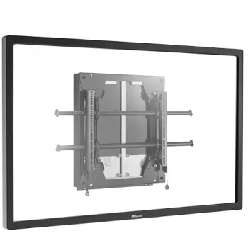 Chief Large Fusion dinaminis aukščio reguliavimo sieninis laikiklis, 80 kg, 200 x 200 mm, 800 x 400 mm, 0 - 400 mm