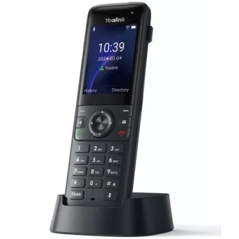 IP telefonas Yealink AX83H juodas su TFT ekranu ir Wi‑Fi