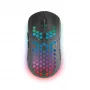 Mars Gaming MMW3, belaidis žaidimų pelė, RGB Flow, itin lengvas 79 g, 3200 DPI, juodas
